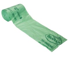 Biobag Ab Komposterbare poser, BioBag, 55 x 102 cm, 20 poser, 30 my, 60 l