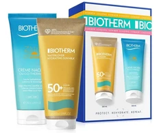 BIOTHERM RINKINYS (WATERLOVER SPF 50 APSAUGINIS KREMAS PO DEGINIMOSI 200 ML)