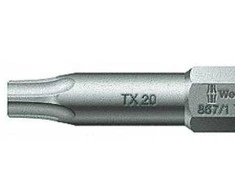 Grąžtas Antgaliai TX 30/25 - Wera 867/1 TZ
