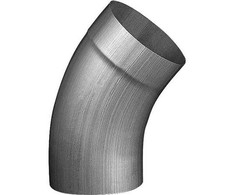 60 laipsnių alkūnė su 76 mm įvore, RHEINZINK CLASSIC WALZBLANK