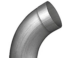 60 laipsnių alkūnė su įmova 87 mm, RHEINZINK CLASSIC WALZBLANK