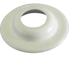 Bjrn Hammer Įvorės žiedas, plastikinis, baltas, 3/4 colio