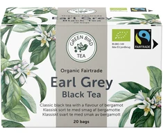 BKI Žalias Bird Earl Pilkas Juodas Tea Økologisk Fairtrade - (20 breve)
