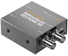 Adapteris AV Blackmagic Blackmagic Design CONVBDC/SDI/HDMI03G, Active video converter, Sidabrinis, 720p, 1080i, 1080p, 2560p, YUV, SDI/HDMI, SDI/HDMI