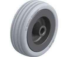 Aptel Blickle 96636 VPA 75/8G plastikinis ratas – rato skersmuo 75 mm, maks. apkrova 60 kg, 1 vnt.