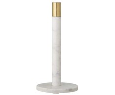 „Bloomingville“ – „Emira“ popierinių rankšluosčių laikiklis, aukštis 32 cm – baltas marmuras