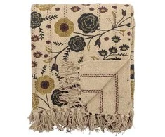 Bloomingville - Eydis Throw - Nature - Recycled Cotton