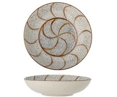 BLOOMINGVILLE Heikki Bowl, ruda, akmens masės gaminiai