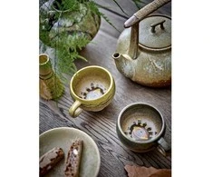 BLOOMINGVILLE Ikigai arbatinukas, rudas, akmens masės