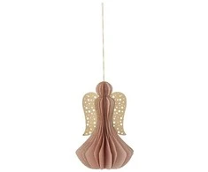 BLOOMINGVILLE Ingi Ornament, rožinis, FSC® mišinys, popierius