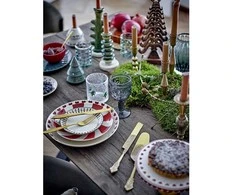 BLOOMINGVILLE Jolly lėkštė, daugiaspalvė, akmens masės