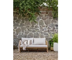 BLOOMINGVILLE Penzano sofa, natūrali, polirotango