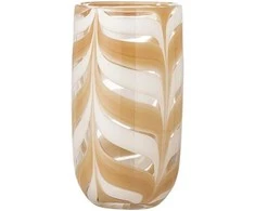 BLOOMINGVILLE Taven Vase, Oranžinis, Glas