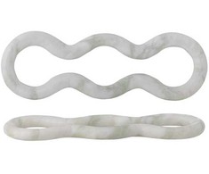 Bloomingville – Vivien Trivet – žalia – marmuras