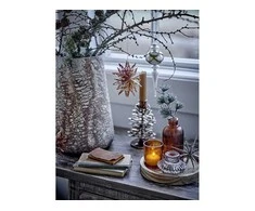 BLOOMINGVILLE žvaigždės formos ornamentas, natūralus, FSC® mišinys, popierius
