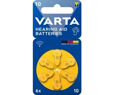 Blow 10 VARTA klausos aparato bateriju, 6 vnt.