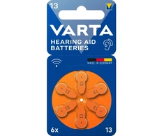Blow 13 VARTA klausos aparato bateriju, 6 vnt.