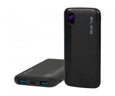 „BLOW“ išorinė baterija 10000 mAh QC 20W, juoda, PB10B