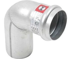 BLÜCHER nerūdijančio plieno 50 mm 87,5 laipsnių lenkimo vamzdis