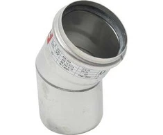 BLÜCHER B2CE5 lenktas 75 mm 30 laipsnių nerūdijančio plieno