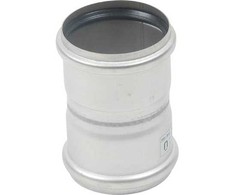 BLÜCHER dvigubas kištukas 75 mm nerūdijančio plieno