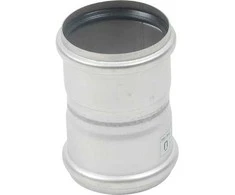 BLÜCHER dvigubas kištukas 75 mm nerūdijančio plieno