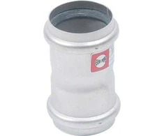 „Blücher“ dviguba jungtis 50 mm – su O formos žiedu, AISI 316L. Rūgščiai atsparus plienas.