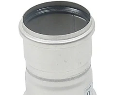 BLÜCHER dvigubas kištukas 75 mm nerūdijančio plieno