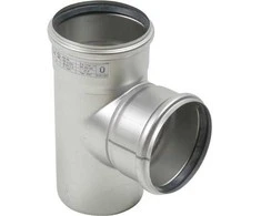 BLÜCHER nerūdijančio plieno vamzdis, 110-110 mm, 87,5 laipsnių