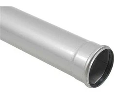 BLÜCHER tiesus vamzdis 75 x 1000 mm nerūdijančio plieno