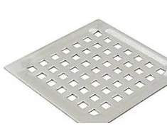 Blucher metalinės grotelės 140x140 mm be skylės varžtui