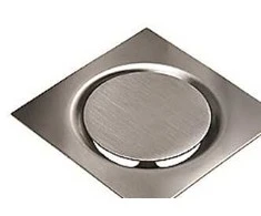 Blucher metalinės grotelės su plyšiais 140x140 mm kanalizacijai