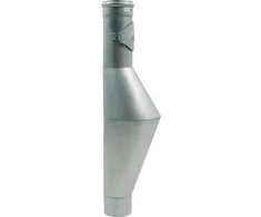 BLÜCHER Žiurkių gaudyklė su valymo prieiga Ø110-110 mm iš nerūdijančio plieno AISI 304