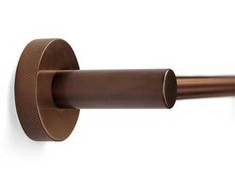 Blue Label Mėlynas LABEL rankšluosčių džiovintuvas, 45 cm ilgio – šlifuoto bronzos spalvos