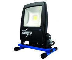 Blue Mėlyna „Naświetlacz Mėlyna Electric Mėlynas ELECTRIC +Plus-Line LED 50W“ darbo lempa su išmetimo žyme - 1880828