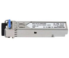„BlueOptics BO15C3149620D-BO“, šviesolaidinis kabelis, 1250 Mbit/s, SFP, LC, BX-U, 20000 m