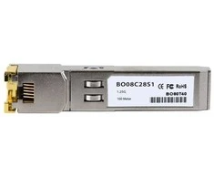 „BlueOptics SFP-1G-RJ45-DL-BO“, šviesolaidis, SFP, 100 m, 1000BASE, aliuminis, 0–70 °C