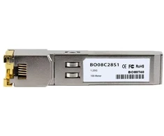 „BlueOptics SFP-1G-RJ45-DL-BO“, šviesolaidis, SFP, 100 m, 1000BASE, aliuminis, 0–70 °C