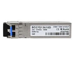 Šakotuvas Modulis SFP BlueOptics SFP-25G-LR moduł przekaźników sieciowych Swiatłowód 25000 Mbit/s SFP28 1310 nm
