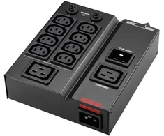 Bluewalker PowerWalker MBS/PDU IEC 1-3kVA – maitinimo paskirstymo įrenginys – kintamoji srovė 208/220/230/240 V – išėjimo jungtys: 9 – juodas (10133000)