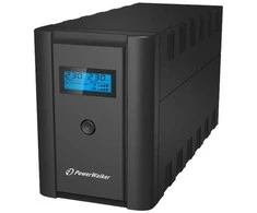 Bluewalker CF2BA „PowerWalker VI 2200 LCD“ – nepertraukiamo maitinimo šaltinis (UPS) – 230 V kintamoji srovė – 1200 vatų – 2200 VA 9 Ah – USB – 4 išvesties jungtys (10120098)