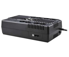 Bluewalker „PowerWalker VI 600 MS“ – nepertraukiamo maitinimo šaltinis (UPS) – 230 V kintamoji srovė – 360 vatų – 600 VA 7 Ah – USB – išvesties prievadai: 8 (10121160)