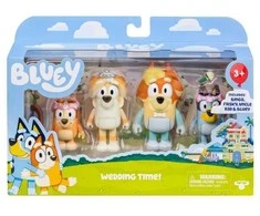 Bluey – Figūrinis 4pk specialus rinkinys-vestuvės (90268)