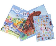 Bluey BLUEY Reusable Stickers Set - Create a Scene 25 plus stickers