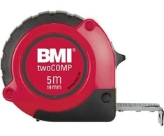 BMI 472541021M Matavimo juosta 5 m plienas
