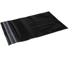 Stickn Siuntų maišeliai PE A3 juoda 340x420mm 100 vnt./pak - (100 vnt.)