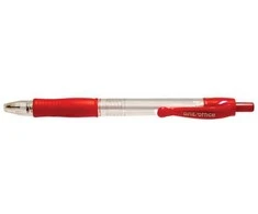 BNT Tušinukas su mygtuku, raudonos linijos plotis 0,7 mm - (50 vnt.)