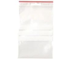 BNT Lynlås-paketės, 50 µm, rašymo laukelis, PxI: 10 x 15 cm, permatomos, pakelis su 100 vnt.