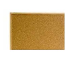 BNTOFFICE Kamštinė skelbimų lenta 60x100 cm su mediniu rėmu