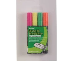 Lentos žymeklis Artline matinis 2 mm 4/rinkinys